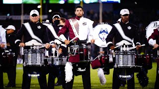 UConn amp UMass Drumline Combined 3rd Quarter Show [upl. by Jillana594]