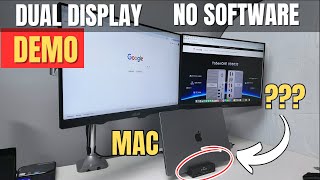 MacBook Pro M2 Dual Monitor Setup [upl. by Pickett]