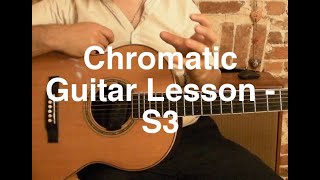 Chromatic Exercises Guitar Lesson Step 3 [upl. by Eisse]