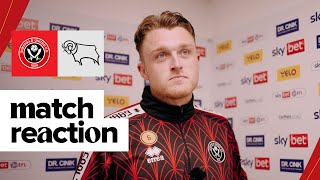 Harry Souttar  Sheffield United 10 Derby County  Post Match Reaction [upl. by Drew]