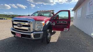 2014 Ford F550 XL SD Rollback Tow Truck Titled [upl. by Suilienroc]