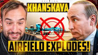 Khanskaya Airfield in Russia was Destroyed by Ukrainian Drones  Ukraine War Update [upl. by Oloap]