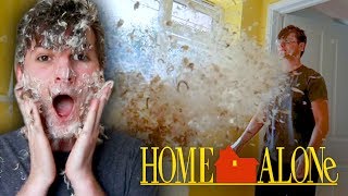 I Made A Home Alone Trap In Real Life [upl. by Adelice]