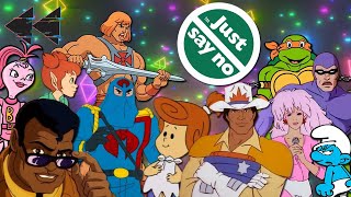 AntiDrug Saturday Morning Cartoons  The 80s and 90s  Full Episodes with Commercials [upl. by Adnawyek]