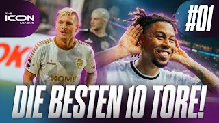 DIE BESTEN 10 TORE 🔥 MATCHDAY 01 ⚽ [upl. by Lydia]