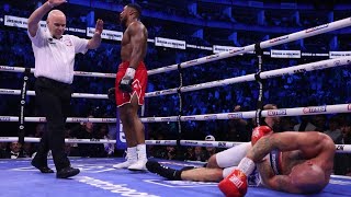 ROBERT HELENIUS GETS KNOCKED OUT COLD BY ANTHONY JOSHUA [upl. by Yssim]