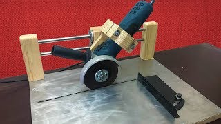 Angle Grinder Sliding Cutting Jig  Kızaklı Avuç Taşlama Standı [upl. by Ahtilat96]