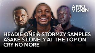 Headie One amp Stormzy samples Asake’s Lonely at the Top on Cry No More [upl. by Bogey]