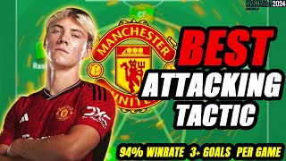 Unleash The Ultimate Attacking Brillance With This FM24 Mobile Tactic [upl. by Aihtnic]