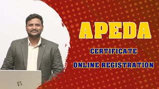 HOW TO APPLY FOR APEDA ONLINE REGISTRATION [upl. by Notyal]