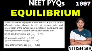 A physician wishes to prepare a buffer solution at pH385 that efficiently resists changes in pH [upl. by Paley]