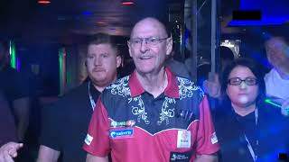 Bob Anderson WalkOn  World Seniors Darts Championship 2022 [upl. by Aznarepse]