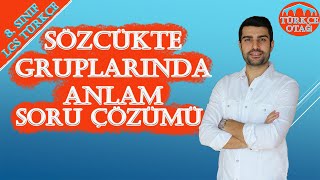 SÖZCÜK GRUPLARINDA ANLAM SORU ÇÖZÜMÜ  LGS 2021 [upl. by Hallimaj901]