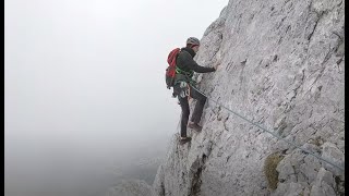 Wilde Gratkletterei  Brandjoch Südgrat III 2599m [upl. by Ppik]