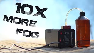 How To Make a Cheap Fog Machine 10 Times More Powerful [upl. by Kirch]