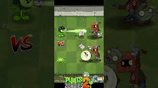 Mega Gatling Pea Vs Pea Vine Vs Team Zombie  Plants vs Zombies 2 pvz2 pvz2gameplay [upl. by Mayfield]