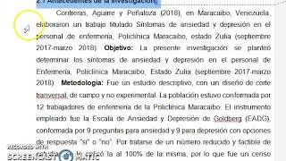 Cómo hacer los Antecedentes en tu Tesis o trabajo de investigación Ejemplo 📚📖 [upl. by Celeski]