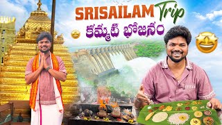 Srisailam lo Kammati Bhojanam🥰Ft5Monkeys Food [upl. by Notnroht]