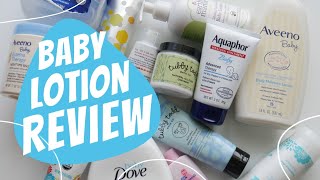 Best Baby Lotion for Dry Skin Best Body and Face Lotion for Newborns and Up [upl. by Alimat]