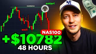 My NAS100 Trading Strategy Made me 10K in 48 hours [upl. by Yllen]