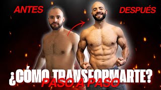 CÓMO LOGRAR UNA TRANSFORMACIÓN BRUTAL EN 8 SEMANAS 🔥 Método Paso a Paso Parte 1 [upl. by Enyawal457]