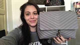 Rebecca Minkoff Edie Flap Shoulder Bag  WIMB  REVIEW [upl. by Delainey]