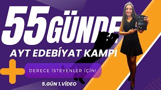 55 GÜNDE AYT EDEBİYAT KAMPI  ŞİİR TÜRLERİ  5GÜN 1VİDEO [upl. by Copeland]