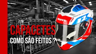 MELHORES CAPACETES veja como são feitos  no Moto Premium TV [upl. by Nylrahc420]