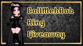 CALLMEHBOB RING ROYALE HIGH GIVEAWAY [upl. by Isdnyl256]