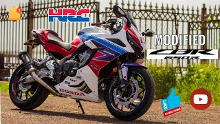 Modified Honda CBR650F to 650 R Thailand [upl. by Ggerk]