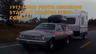 01252023 — 1977 FORD PINTO STATION WAGON CRUISING US98 HEADED TO MEXICO BEACH FL THUMBSUP PLEASE [upl. by Knorring]