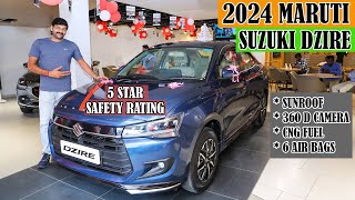 5 rated 2024 Maruti Suzuki Dzire Detailed Tamil Review  360d camera  Sunroof  from ₹679 Lakhs [upl. by Ateekahs]