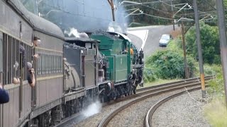 Australian Trains Steam on the Central Coast [upl. by Kcirdez]