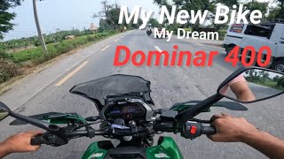 Dominar 400My New Adventure Bike Speed Test And Solo Ride 2024 ayaankhan09 [upl. by Wenoa]