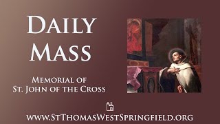 Daily Mass Saturday December 14 2024 [upl. by Yrrem]