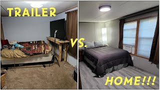 How To Make A Mobile Home Trailer Feel More Like A House [upl. by Xilef]