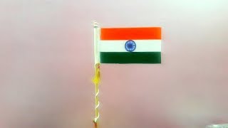 How to make National Flag Tricolour for Republic day  School Activity INDEPENDENCE DAY [upl. by Gwendolen363]