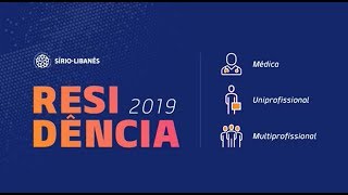 Instituto de Ensino e Pesquisa SírioLibanês  Live Residência 2019 [upl. by Giverin614]