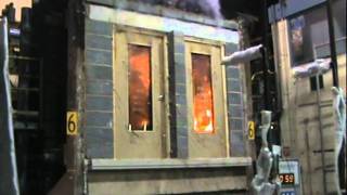 ESG Glass fire test video  ESG Pyrotech [upl. by Oijres]