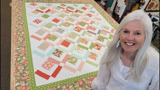 EASIEST QUILT OF 2024 quotTHREE LAYER CAKEquot PATCHWORK [upl. by Aniluj]