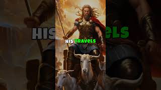 Thors Magical Goats Tanngrisnir and Tanngnjóstr  story mythology shortsvideo shortsfeed [upl. by Rebmaed856]