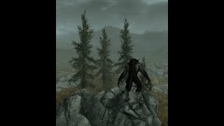 Skyrim AE Wilkołak  gameplay  3 [upl. by Anetta446]