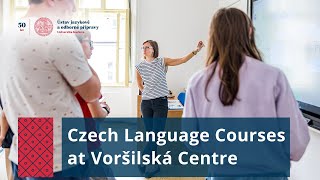 Czech Language Courses at ÚJOP Charles University [upl. by Charita]