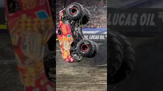 Jester Backflip CRASH monsterjam monstertruck monstertrucks shorts motorsport racing crash [upl. by Notrem571]