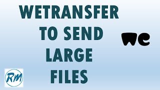 How to use wetransfercom to send large files [upl. by Adaminah821]