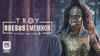 A Total War Saga TROY – Rhesus amp Memnon Gameplay Trailer [upl. by Tloh]