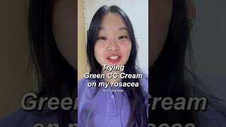 Does this CC cream really works on rosacea skin unfiltered rosacea realreview [upl. by Trager318]