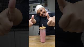 How To Make Brazilian Strawberry Lemonade – Quick Recipe Shorts [upl. by Edmonda151]