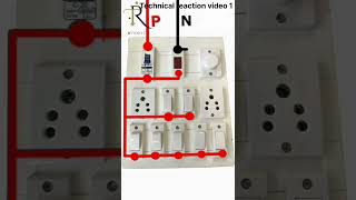 12 module board wiring 2 👍 electrical electrian homeimprovement electrcian homewiring [upl. by Riannon215]