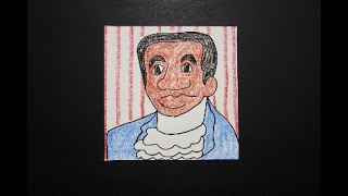 Lets Draw Crispus Attucks African American Hero American Revolution [upl. by Mehetabel]